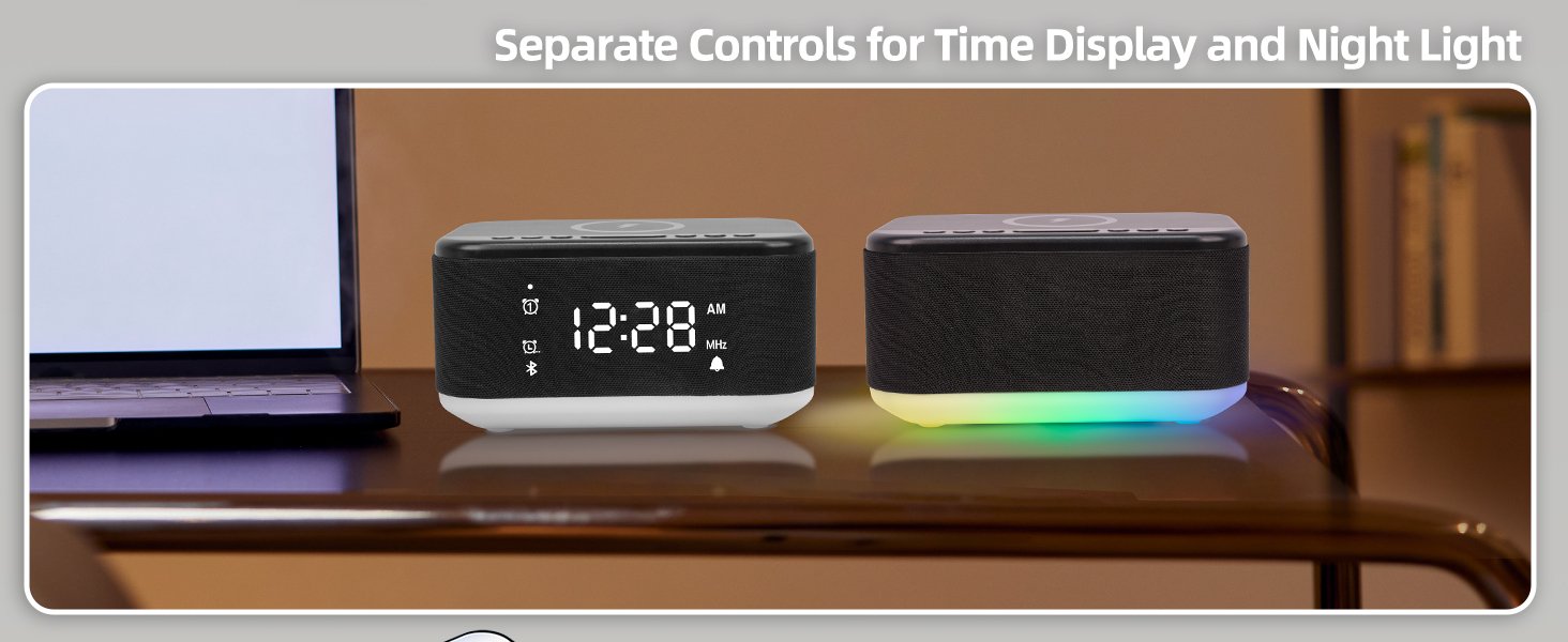 A21B FM Alarm Clock Speaker Detail 10