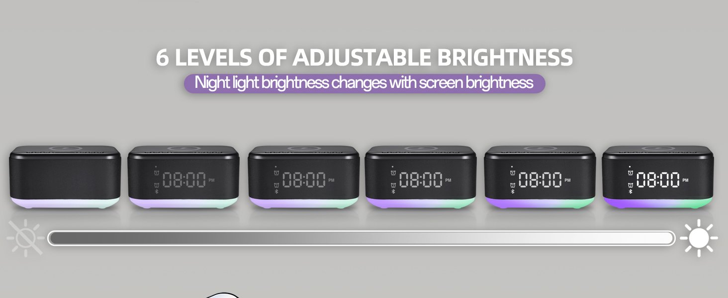 A21B FM Alarm Clock Speaker Detail 11