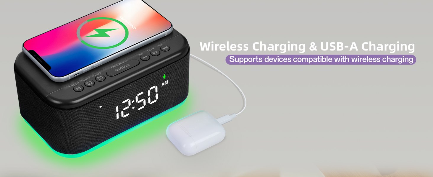 A21B FM Alarm Clock Speaker Detail 12