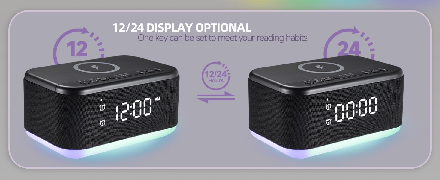 A21B FM Alarm Clock Speaker Detail 5