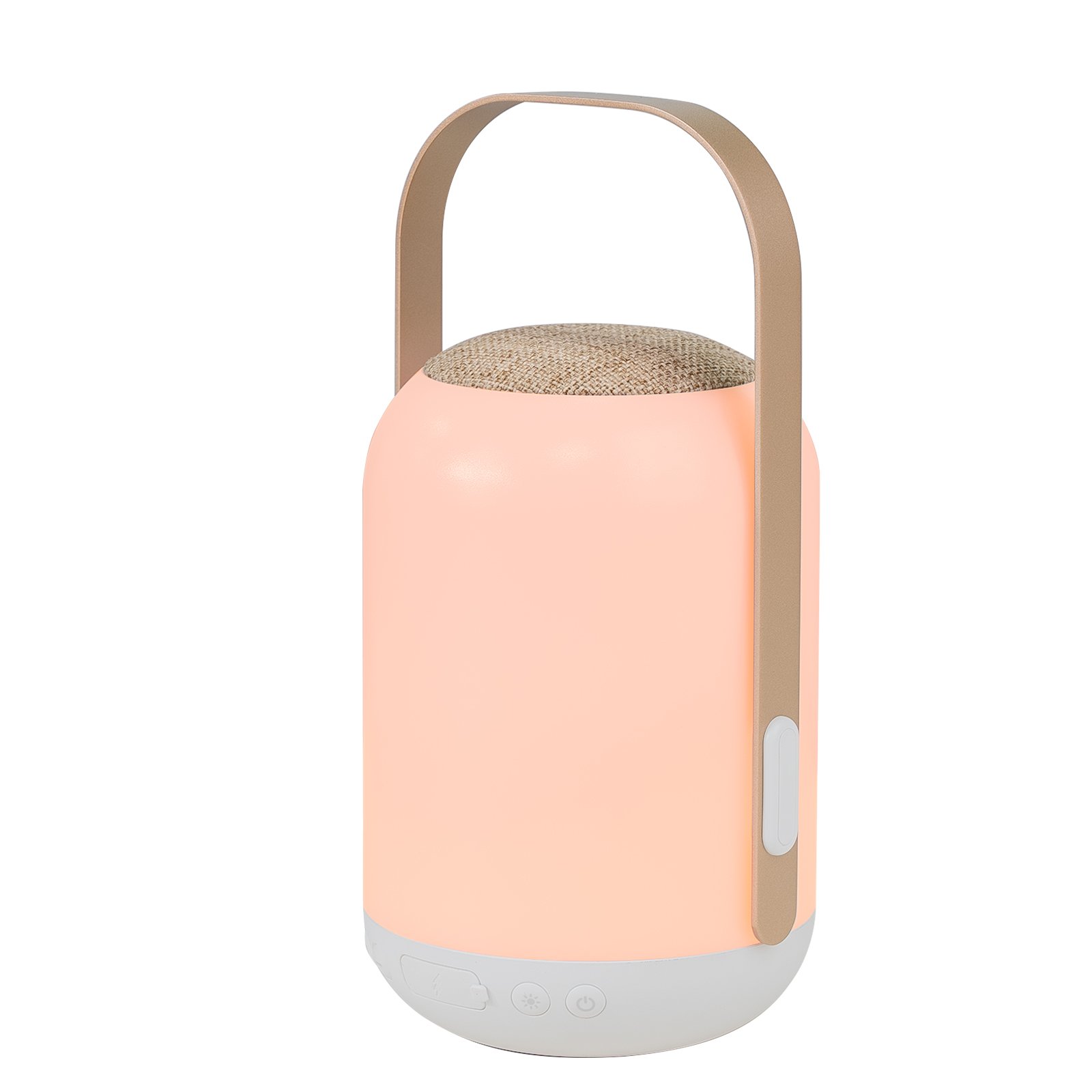 Outdoor Table Wireless Speakers Adjustable Lamp Portable Bluetooth Camping Speaker With LED