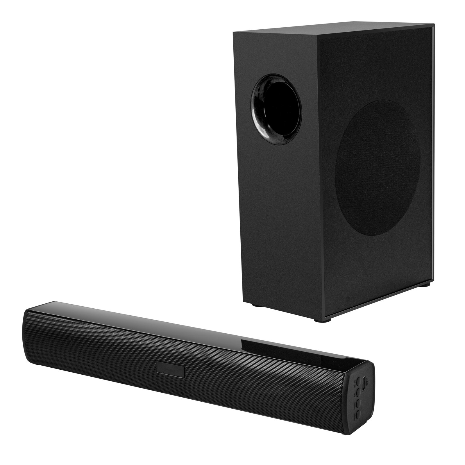 OEM 45W 2.1CH Sound Bar Surround USB AUX ARC Home Theater System Bluetooth Wireless 2.1CH TV Soundbar With Subwoofer